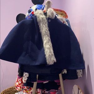 Janie and jack hooded poncho coat